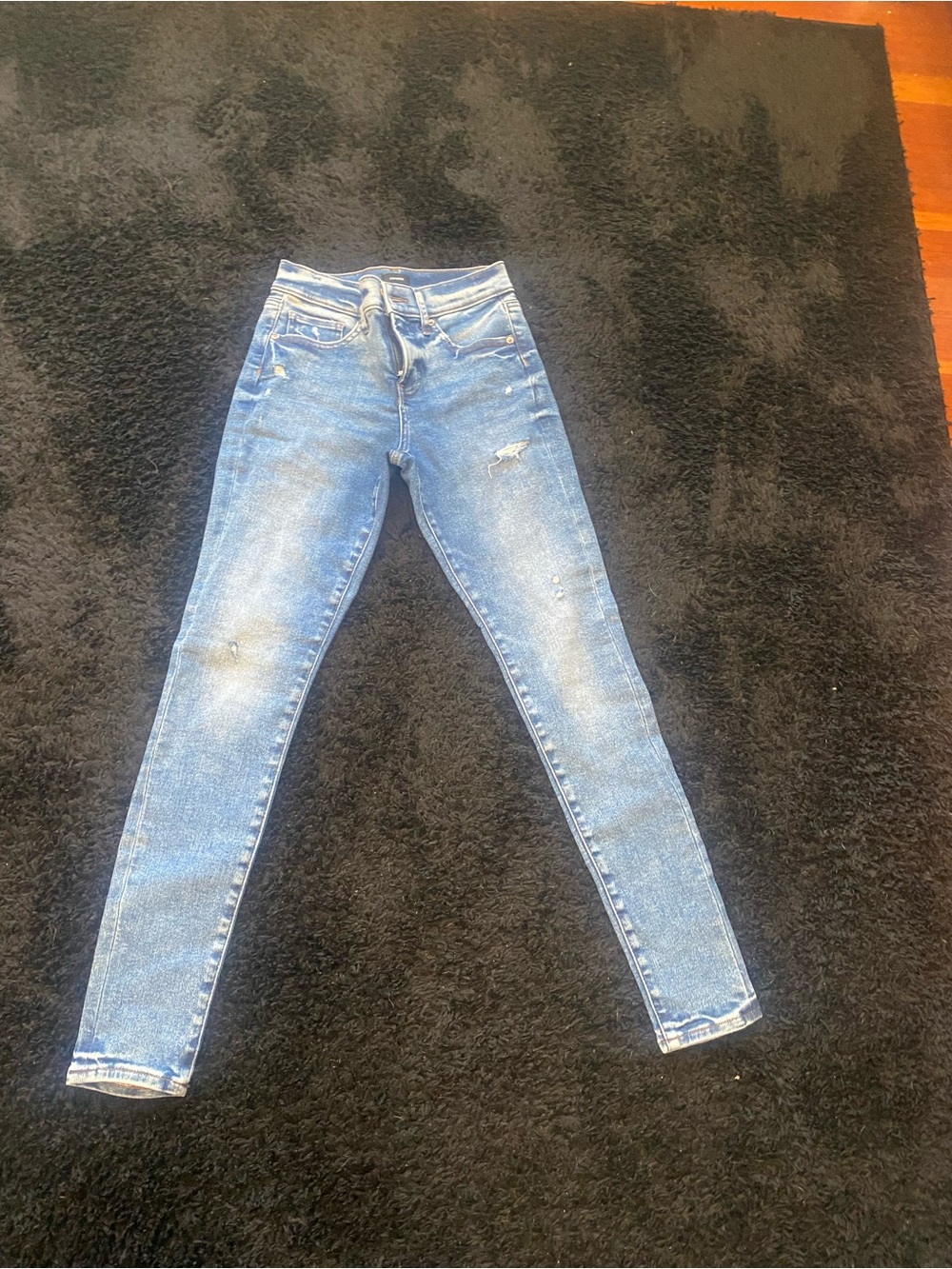 Express Women’s Skinny Jeans in Light Blue Wash